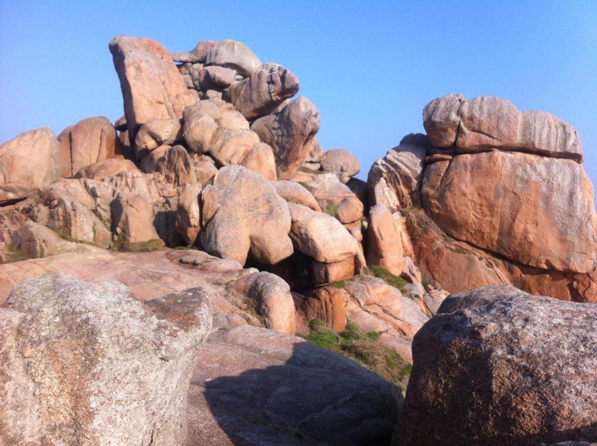 Trestraou, Cote De Granit Rose, Studio Vue Mer, Rez-De-Chaussee Перос-Гирек Екстериор снимка